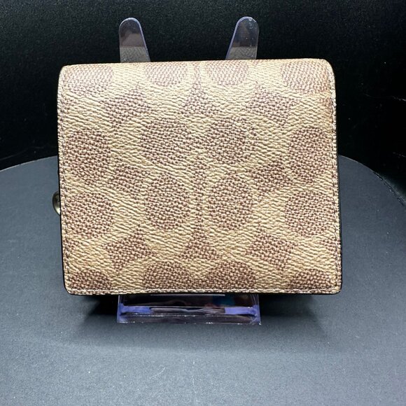 Coach Brown Wallet with Colorful Astronaut Dinosaur 🦖 Design - Picture 2 of 7